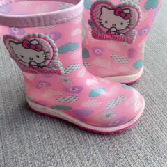 ハローキティ　Hello kitty　子供　雨靴　キッズ　レインシューズ　レインブーツ　レイン靴　の画像