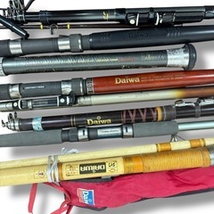 DAIWA ダイワ 釣竿 ロッド まとめ 8本セット 現状品の画像