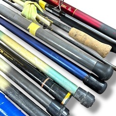 釣竿 まとめ 16本 セット NORIX SEAMATCH SHIMANO シマノ RYOBI ABY 等の画像