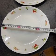 コレール皿5枚セットの画像