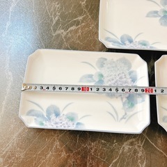 和食器 光峰 3枚セット 紫陽花 あじさい 和皿の画像