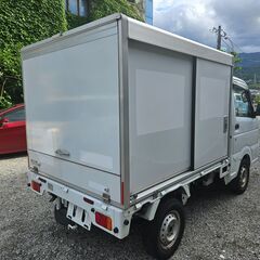 珍しい１台　４WD　保冷車　大分ナンバー名義変更無料！　R1　スズキ　キャリィトラック　オートマ　三方開　パワステ　パワーウィンドウ　AC　キーレスの画像