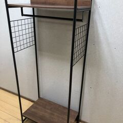 アイリスオーヤマ スタイルハンガー ラック メッシュパネル付き　250617-1の画像