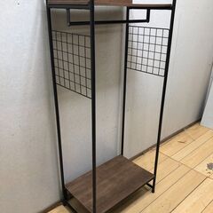アイリスオーヤマ スタイルハンガー ラック メッシュパネル付き　250617-1の画像