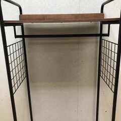 アイリスオーヤマ スタイルハンガー ラック メッシュパネル付き　250617-1の画像