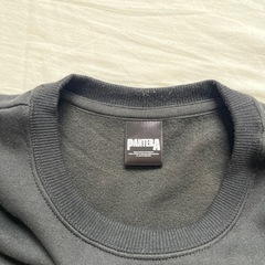 ☆PANTERA☆ ブラック スウェット　XL ヘビメタル　バンド　ヴィンテージの画像