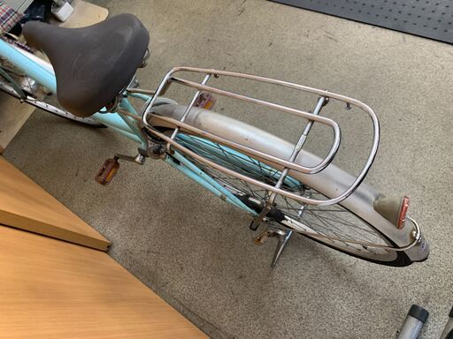 整備済み中古自転車26インチLEDオートライト自転車 (シイノ