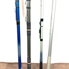 釣り竿 ４本 まとめ ロッド SEALORD磯 キャスターウェーブ420 他の画像