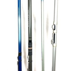 釣り竿 ４本 まとめ ロッド SEALORD磯 キャスターウェーブ420 他の画像