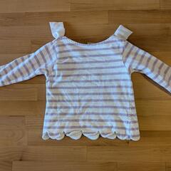 petitmain　プティマイン　子供服　女の子　キッズ服　100　半袖シャツの画像