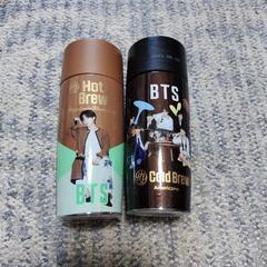 BTS　クランキーチョコの箱　コーヒー　空き　容器　２つの画像
