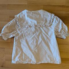 プティマイン　petitmain　半袖ブラウス　子供服　女の子　キッズ服 100の画像