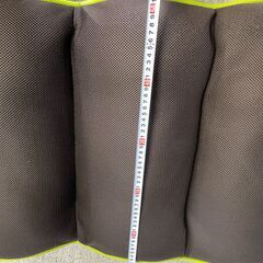 値下げ【格安】LIFEGADAGE 座椅子 角度調整可能 ブラウン×グリーン系 早い者勝ち 引取歓迎 配送OKの画像