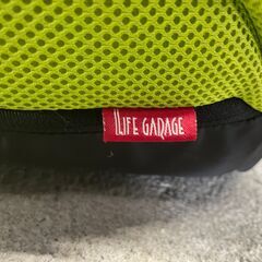 値下げ【格安】LIFEGADAGE 座椅子 角度調整可能 ブラウン×グリーン系 早い者勝ち 引取歓迎 配送OKの画像