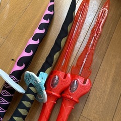 剣のおもちゃ4本