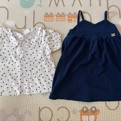 子供服80-90夏服9着セットの画像