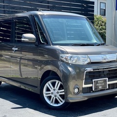 安心の総額表示！車検満たんダイハツタントカスタムRSターボ禁煙Bluetoothの画像