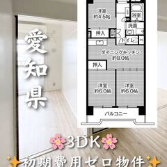 【愛知県名古屋市南区】3DK・タワーマンション✨