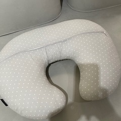 授乳クッション グレー 星柄の画像