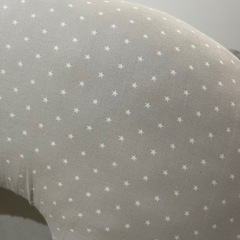 授乳クッション グレー 星柄の画像