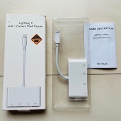 【未使用】4in1 カメラカードリーダー
