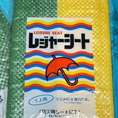 【決まりました】レジャーシート２個セットの画像