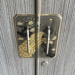桐タンス 天然木 表面ろう仕上げ 鍵付きの画像