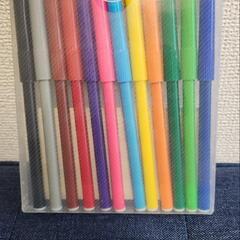 送料無料　カラーペン12色セット 水性の画像