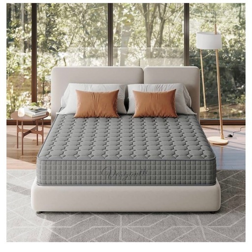 Vesgantti マットレス ダブル ベッドマットレス ポケットコイル 極厚 急募】Vesgantti マットレス ダブル ベッドマットレス ポケットコイル