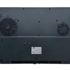 アイリスオーヤマ 卓上2口IHコンロ IHK-W1S-B ブラック 2014年製の画像