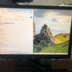 お話し中)パソコン　モニター　22インチ　BenQ