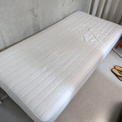 脚付きマットレス　シングル　無印良品
