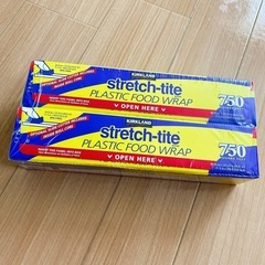 コストコ　ラップ　新品未使用　カークランドシグネチャーストレッチ...