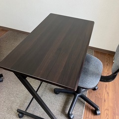 【差し上げます】学習机 ※一部破損箇所がありますが使用には差し支...