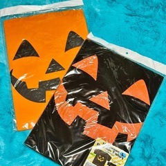 ハロウィン パンプキンTシャツM•Ｌサイズ2枚セット
