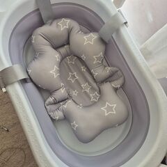 ベビーバスタブ クッションつき