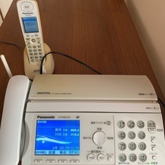 パナソニック　パーソナルFAX付き　テレビドアホン