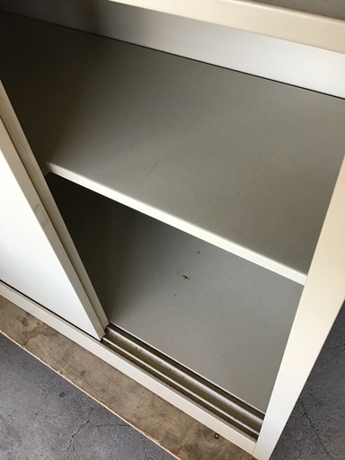 ●販売終了●スチールキャビネット　収納棚　本棚 中古品　鍵無し