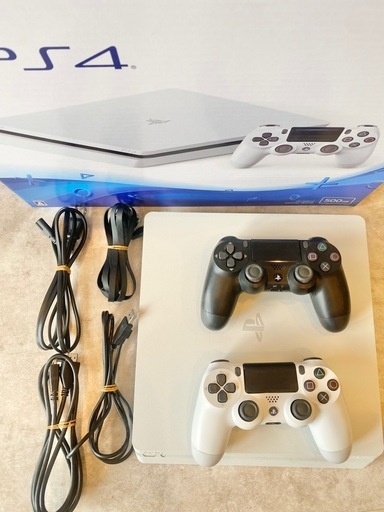 PS4本体 500GB/CUH-2200A B02 ホワイト (skeleton) 茨木のテレビ