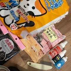 ⭐️4、5枚目追加　猫　ケア用品　まとめ売りの画像