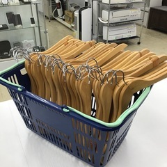 木製ハンガー 大量75本セット