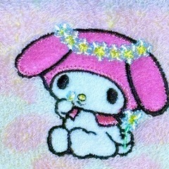 【決まりました】マイメロディー　プチハンドタオルの画像