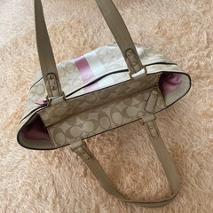 コーチ　coach  シグネチャー　ヘリテージストライプ　バッグの画像