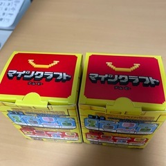 マクドナルドハッピーセット　マインクラフトの画像