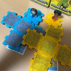 マクドナルドハッピーセット　マインクラフトの画像