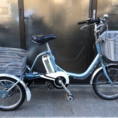 電動自転車 №3176 ブリヂストン アシスタワゴン 18/16インチ
