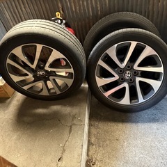 シエンタ NHP170 純正アルミホイール＋タイヤ＋ナット の画像