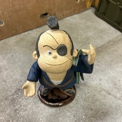 【済】森の石松 人形 置物の画像