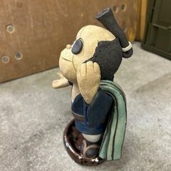 【済】森の石松 人形 置物の画像