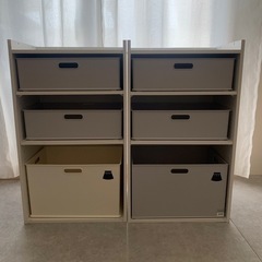 ニトリ　カラーボックス　２セットの画像